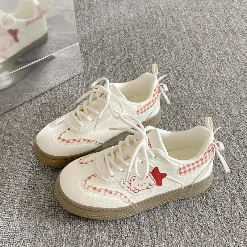 Damen Trendige Sneakers mit sportlich-elegantem Design und bequemer Sohle Drune