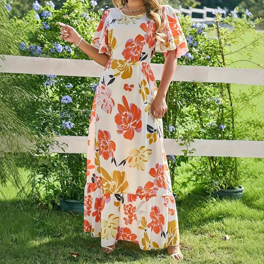Damen Maxikleid Drune