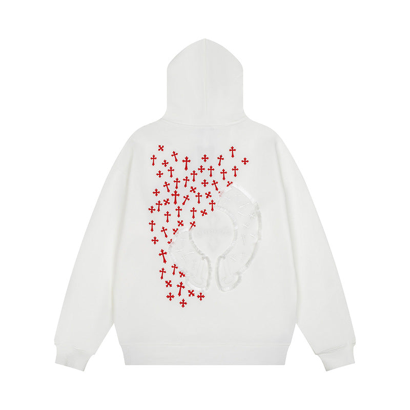 Damen Kapuzensweatshirt Drune