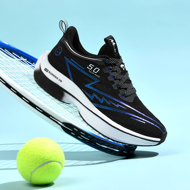 Unisex Performance-Laufschuhe mit gradienter Mesh-Oberschicht und reaktiver Schaumzwischensohle Drune