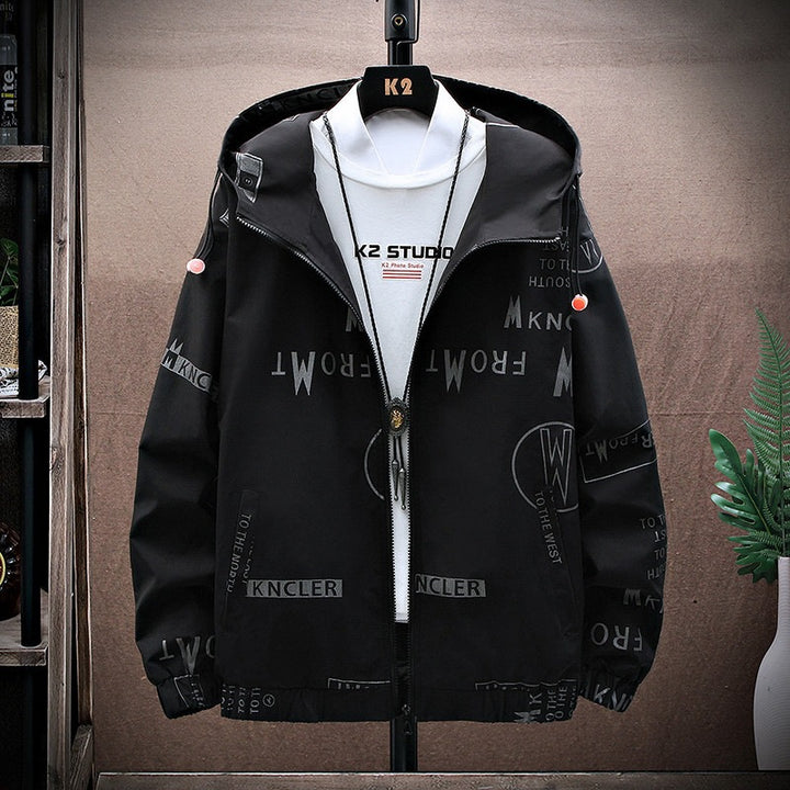 Herren Modische Outdoor-Jacke mit praktischen Taschen Drune
