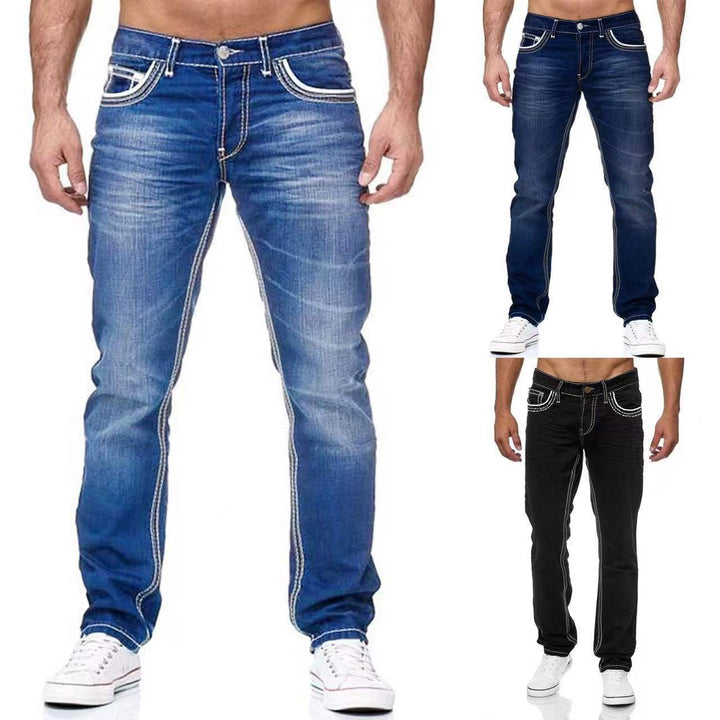 Herren Used-Style Jeans Drune