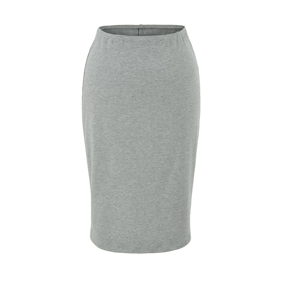 Damen Figurnaher Midirock aus Feinstrick mit elastischem Bund Drune