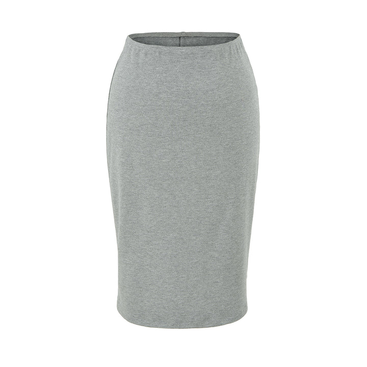 Damen Figurnaher Midirock aus Feinstrick mit elastischem Bund Drune