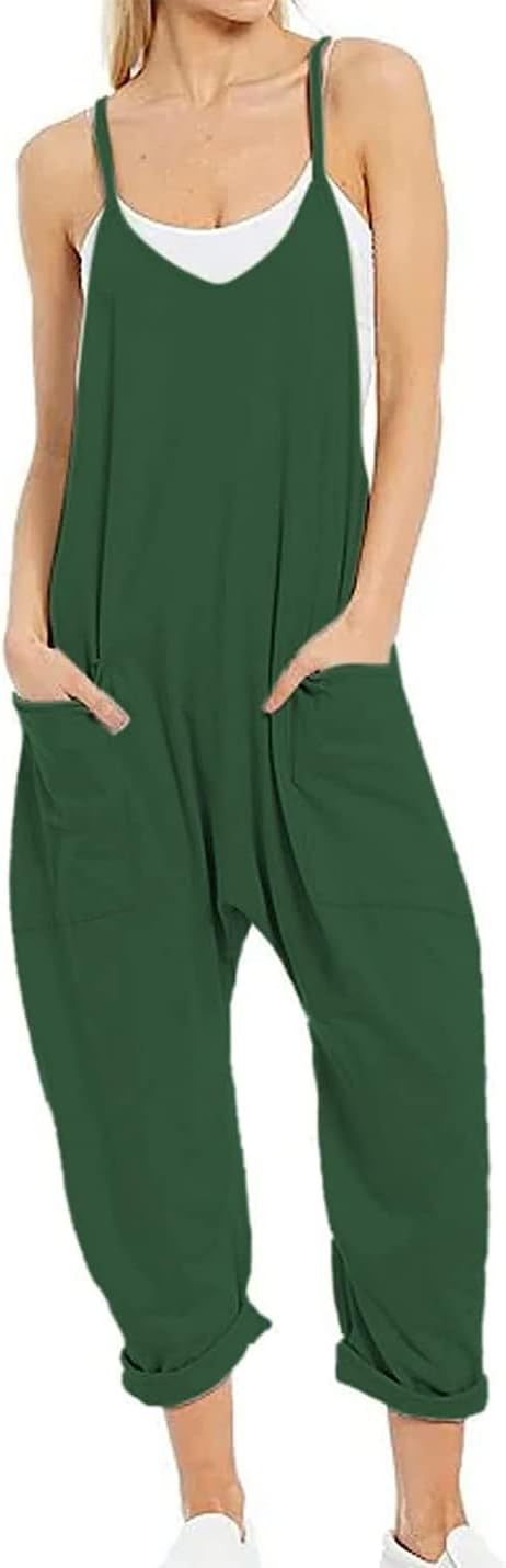 Damen Lässige und bequeme Latzhose Drune