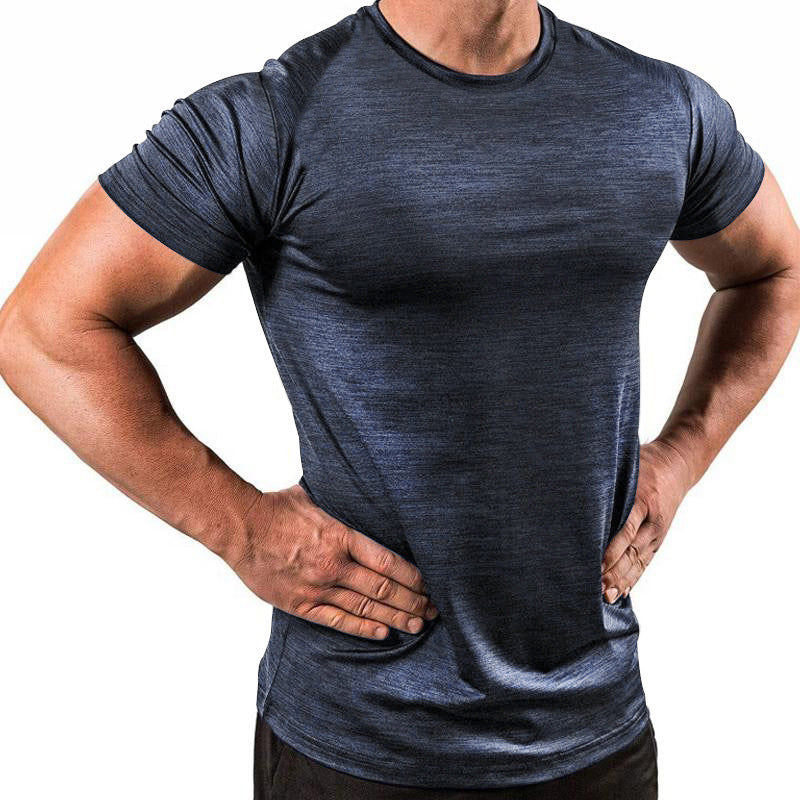 Herren Sportliches Funktionsshirt mit atmungsaktiver Textur Drune