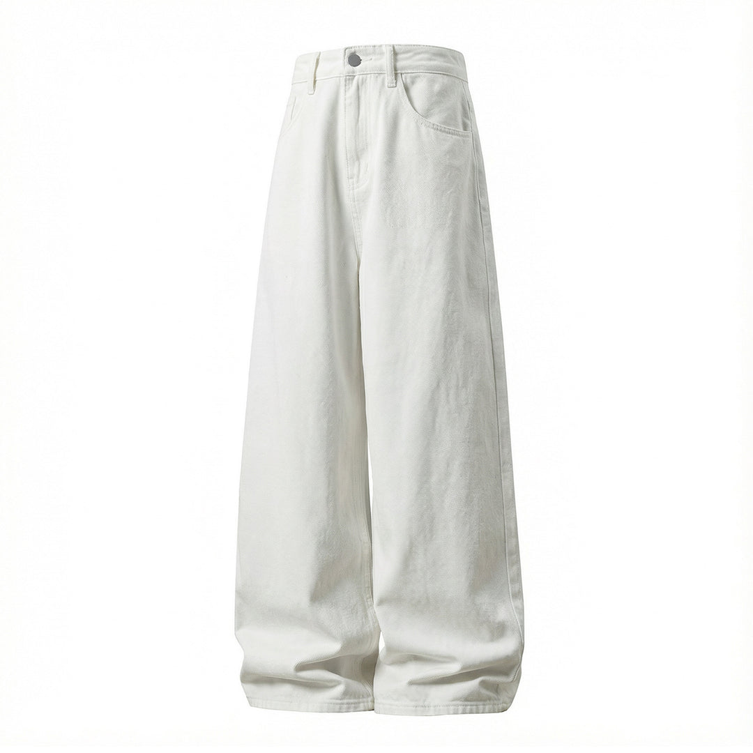 Damen Hochtaillierte Denim‑Hose mit extra weitem Ballon‑Bein und Five‑Pocket‑Design Drune