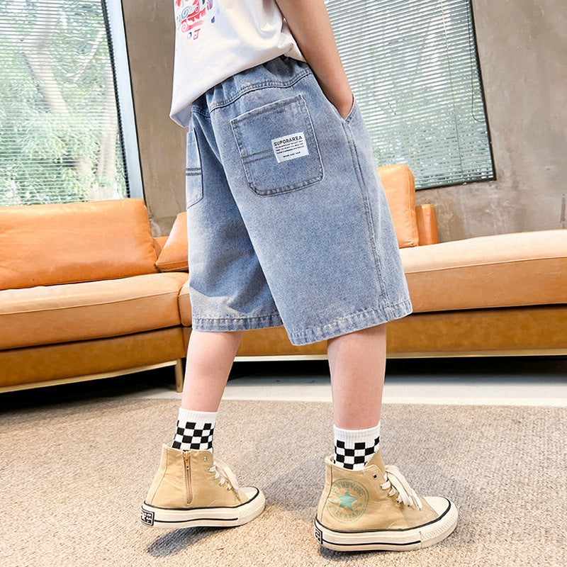 Herren Denim Shorts Drune