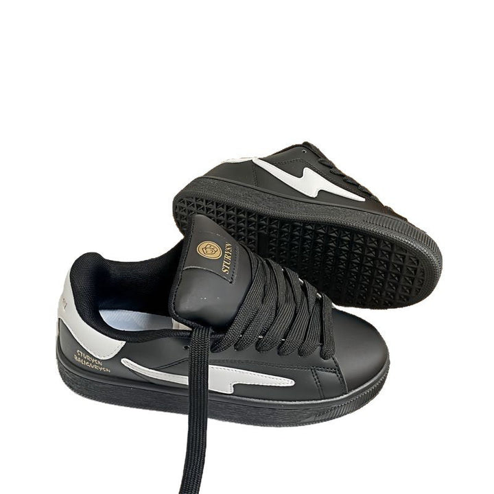 Damen Sportliche Sneakers mit verstellbarem Klettverschluss und gepolsterter Innensohle Drune