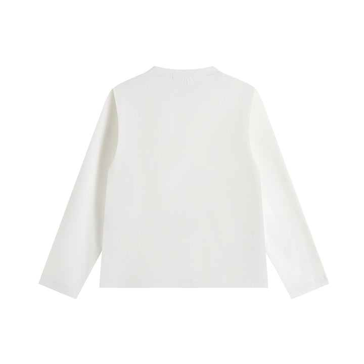 Unisex Oversize-Sweatshirt mit seitlichen Druckknopfleisten und Rundhals Drune