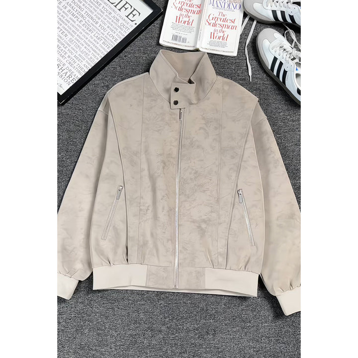 Herren Modische Übergangsjacke mit praktischen Reißverschluss-Taschen Drune