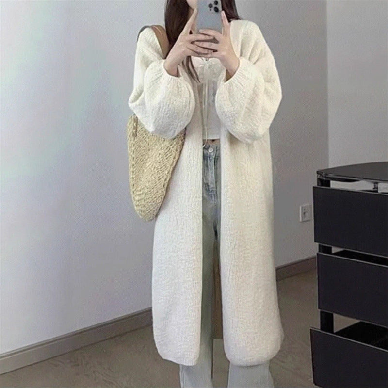 Damen Oversized Wohndress Drune