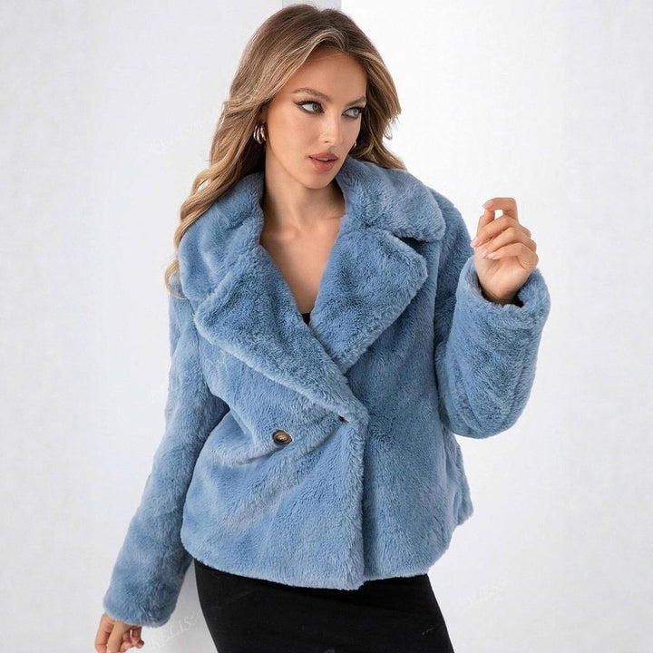 Damen Trendige und weiche Teddyjacke Drune
