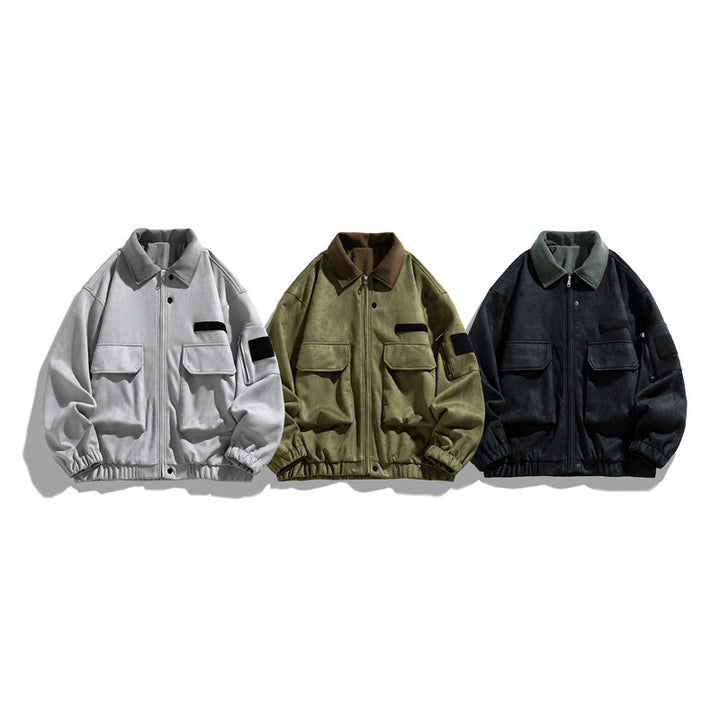 Herren Modische und vielseitige Utility-Jacke Drune