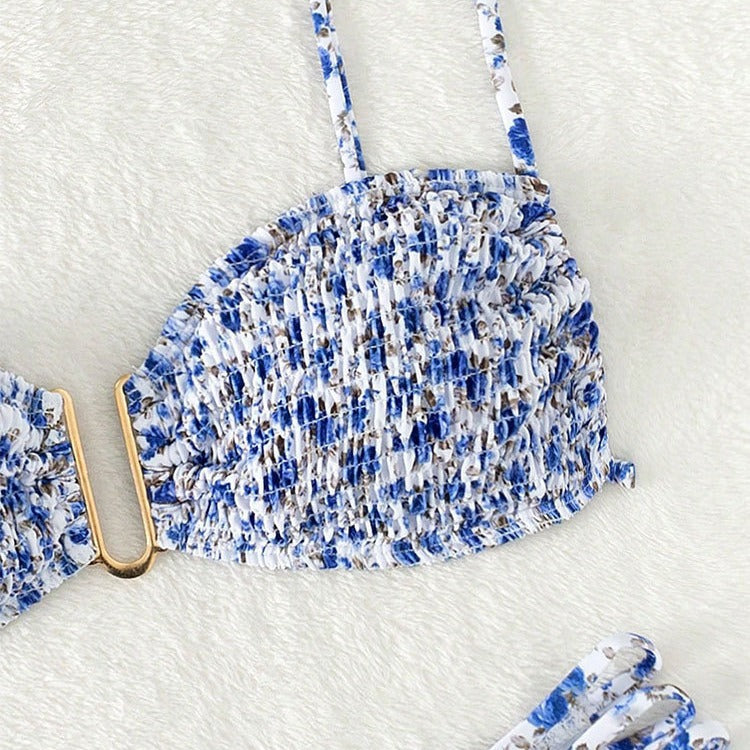 Damen Push-Up-Bikini-Set mit raffinierter Raffung Drune
