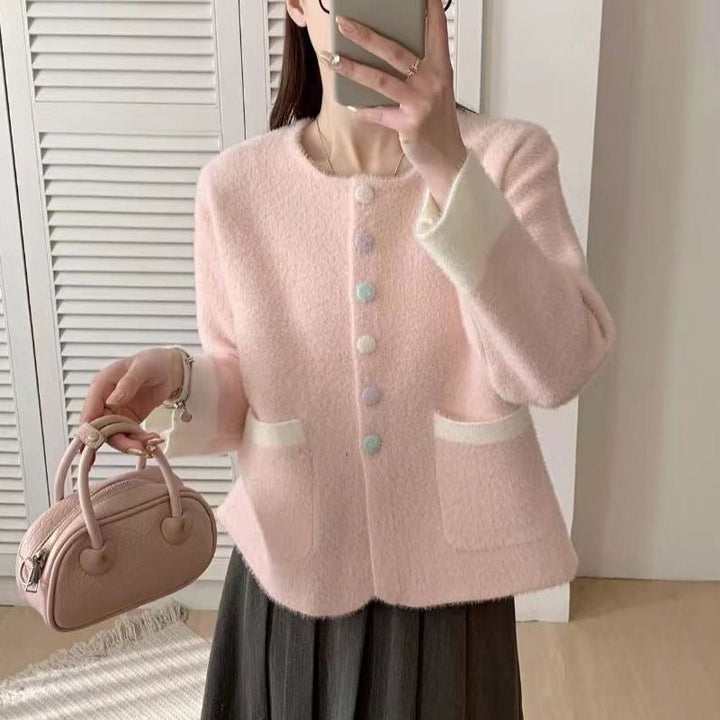 Damen lässige Strickjacke Drune