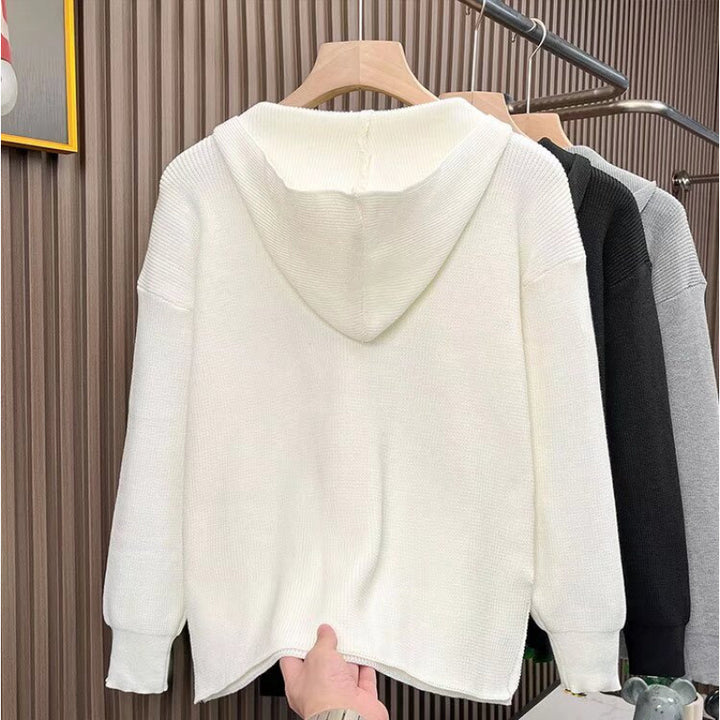Damen Bequemer Hoodie mit Reißverschluss Drune