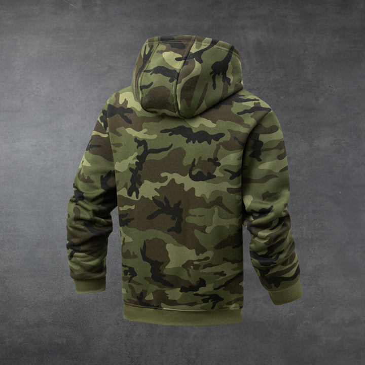 Herren Kapuzenpullover im Camouflage-Design Drune