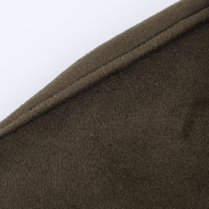 Damen eleganter Oversized-Mantel mit abnehmbarem Kunstfellkragen Drune