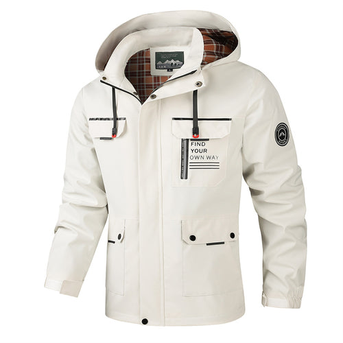 Herren Wetterfeste multifunktionale Jacke Drune