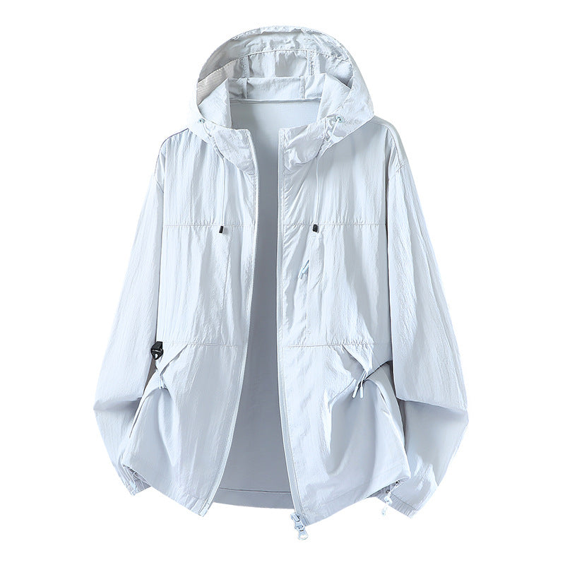 Damen Leichte Funktionsjacke mit Kapuze Drune