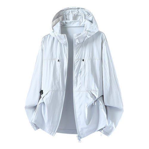 Damen Leichte Funktionsjacke mit Kapuze Drune