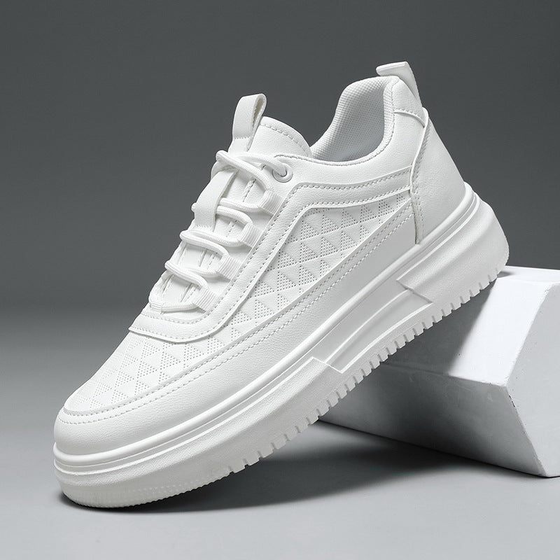 Damen Sportliche Sneakers mit strukturiertem Obermaterial und dämpfender Sohle Drune