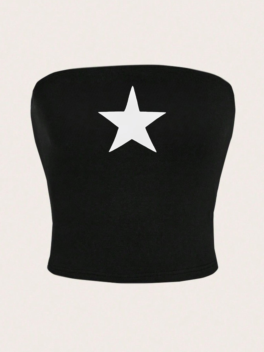 Damen Bandeau-Top mit maritimen Motiv und elastischem Material Drune