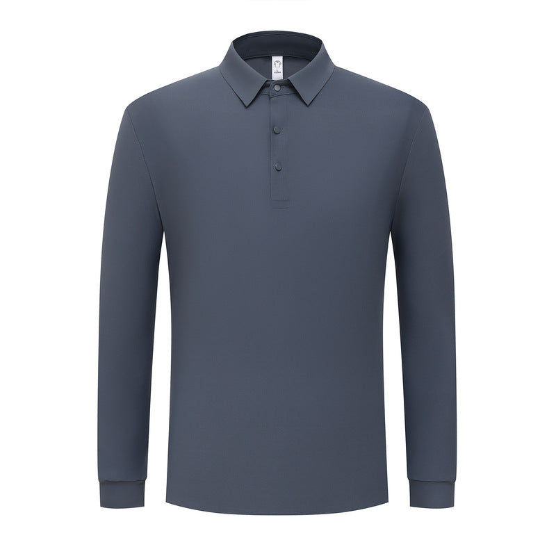 Herren Longsleeve Poloshirt Drune