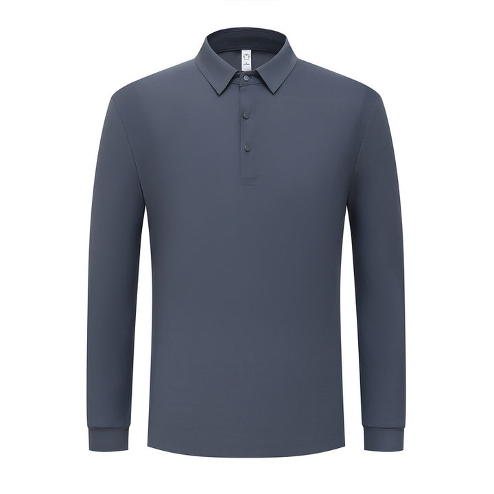 Herren Longsleeve Poloshirt Drune