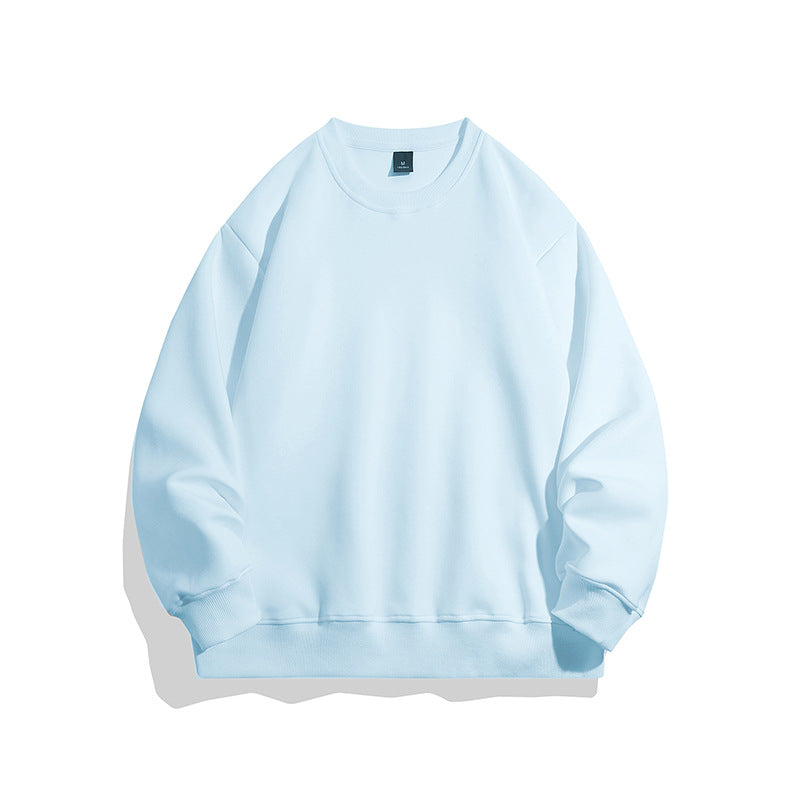 Herren Oversize Rundhals‑Sweatshirt mit tiefem Sitz, Raglanärmeln und gerippten Bündchen Drune