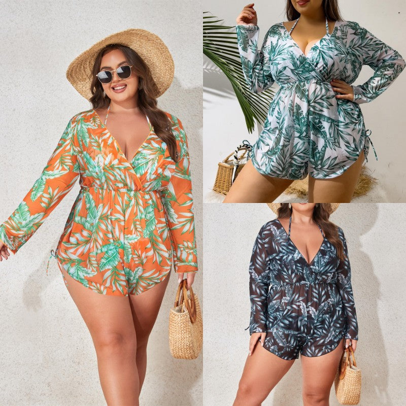 Damen romantischer Playsuit Drune