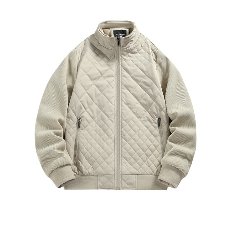 Herren Leichte Steppjacke mit Stehkragen Drune