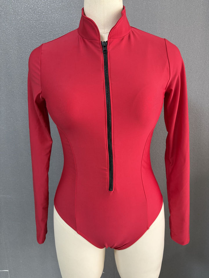 Damen Langarm Schwimmanzug Drune