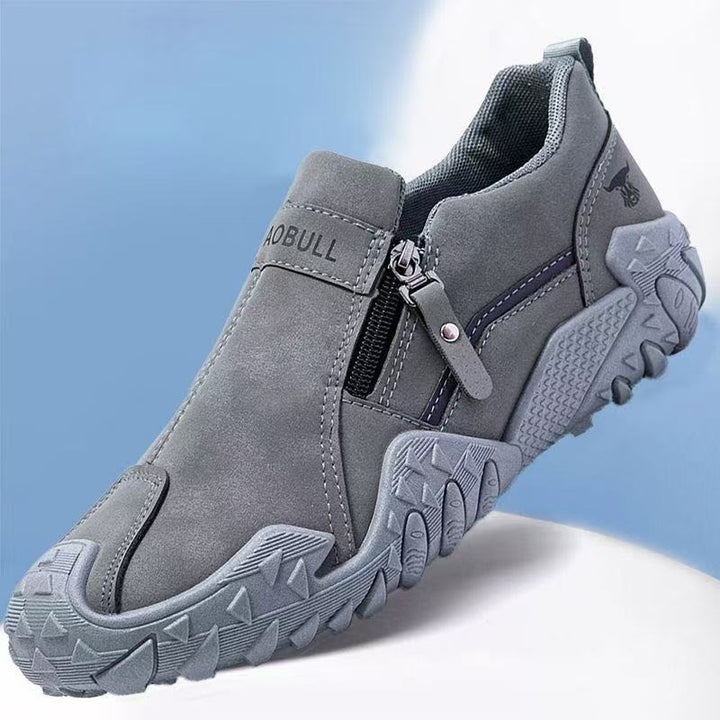 Herren Robuster Outdoor-Sneaker mit Reißverschluss und profiliertem Trail-Profil Drune