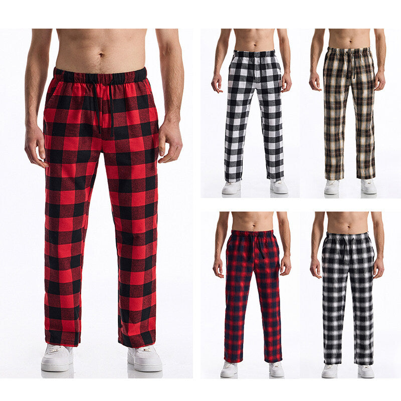Herren Pyjamahose aus weichem Flanell Drune