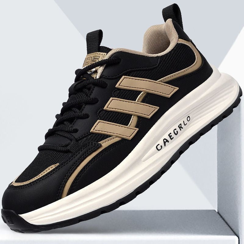 Herren Sportlicher Retro-Chunky Sneaker mit dicker EVA-Laufsohle und atmungsaktivem Mesh-Upper Drune
