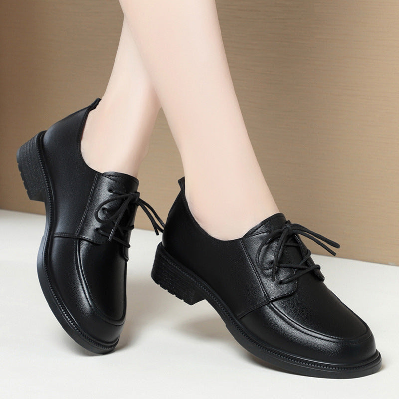 Damen Elegante Schnürschuhe mit weichem Innenfutter und rutschfester Sohle Drune