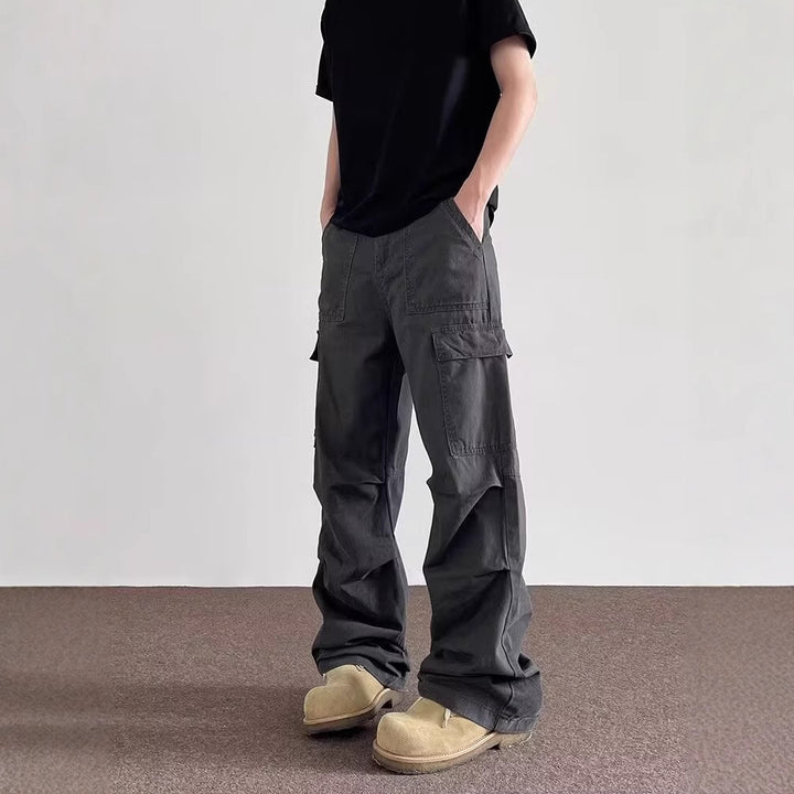 Herren Lässige Oversized Cargo-Hose Drune