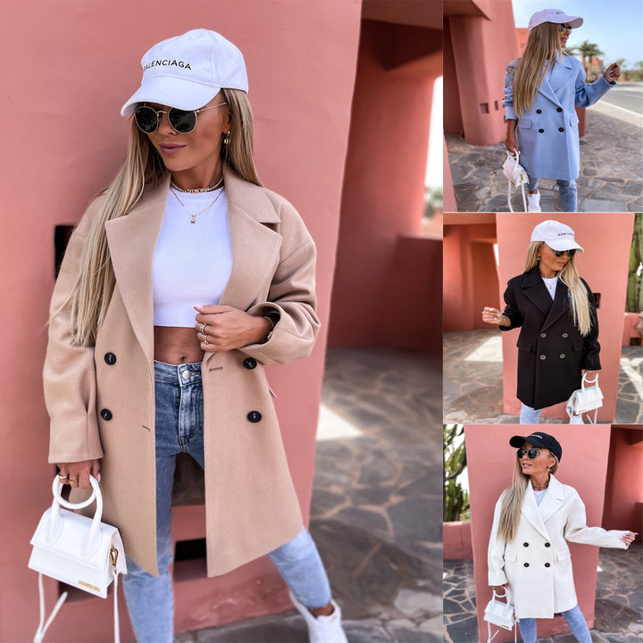 Damen Eleganter und zeitloser Oversize-Blazer Drune