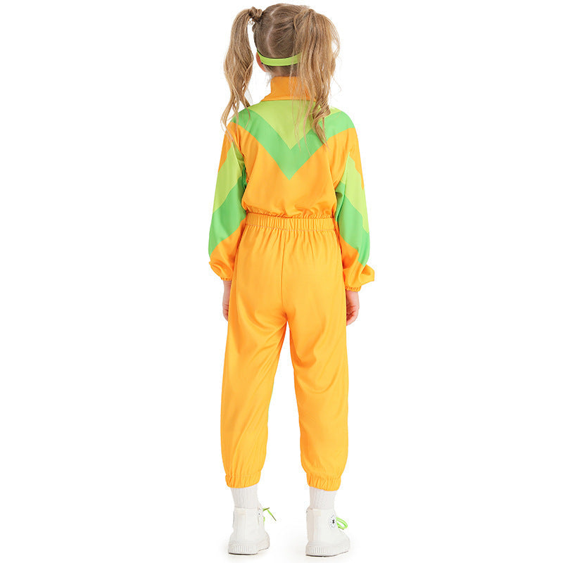 Mädchen Sportlicher Freizeitanzug Drune