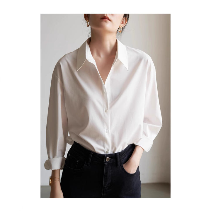 Damen Schicke und lässige Bluse mit oversized Schnitt Drune