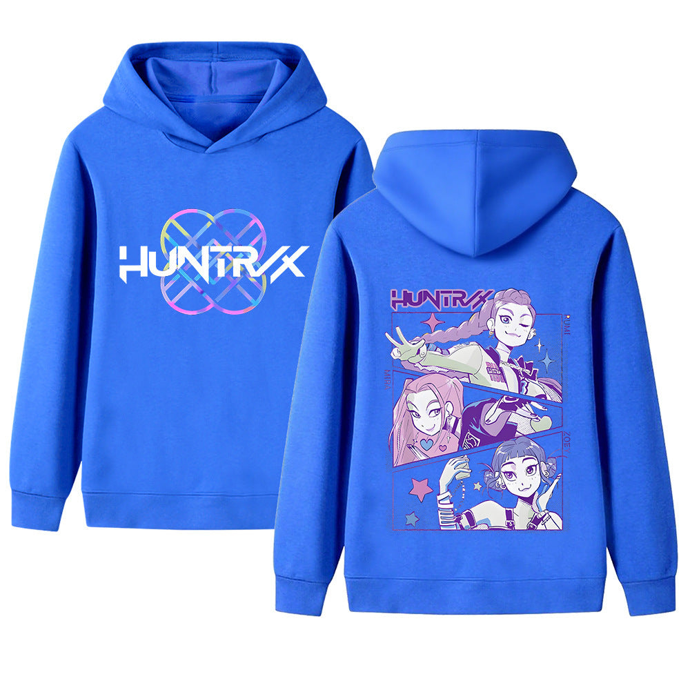 Damen Kapuzensweater mit einzigartigem Anime-Design und gemütlicher Passform Drune