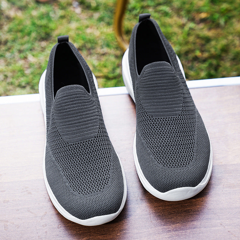Unisex nan sockenähnlicher Strick-Slipper mit anatomischem Komfortfußbett und flexibler Leichtsohle Drune