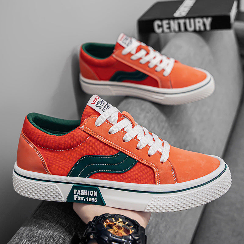 Damen Freizeitsneaker mit robustem Canvas-Obermaterial und rutschfester Sohle Drune