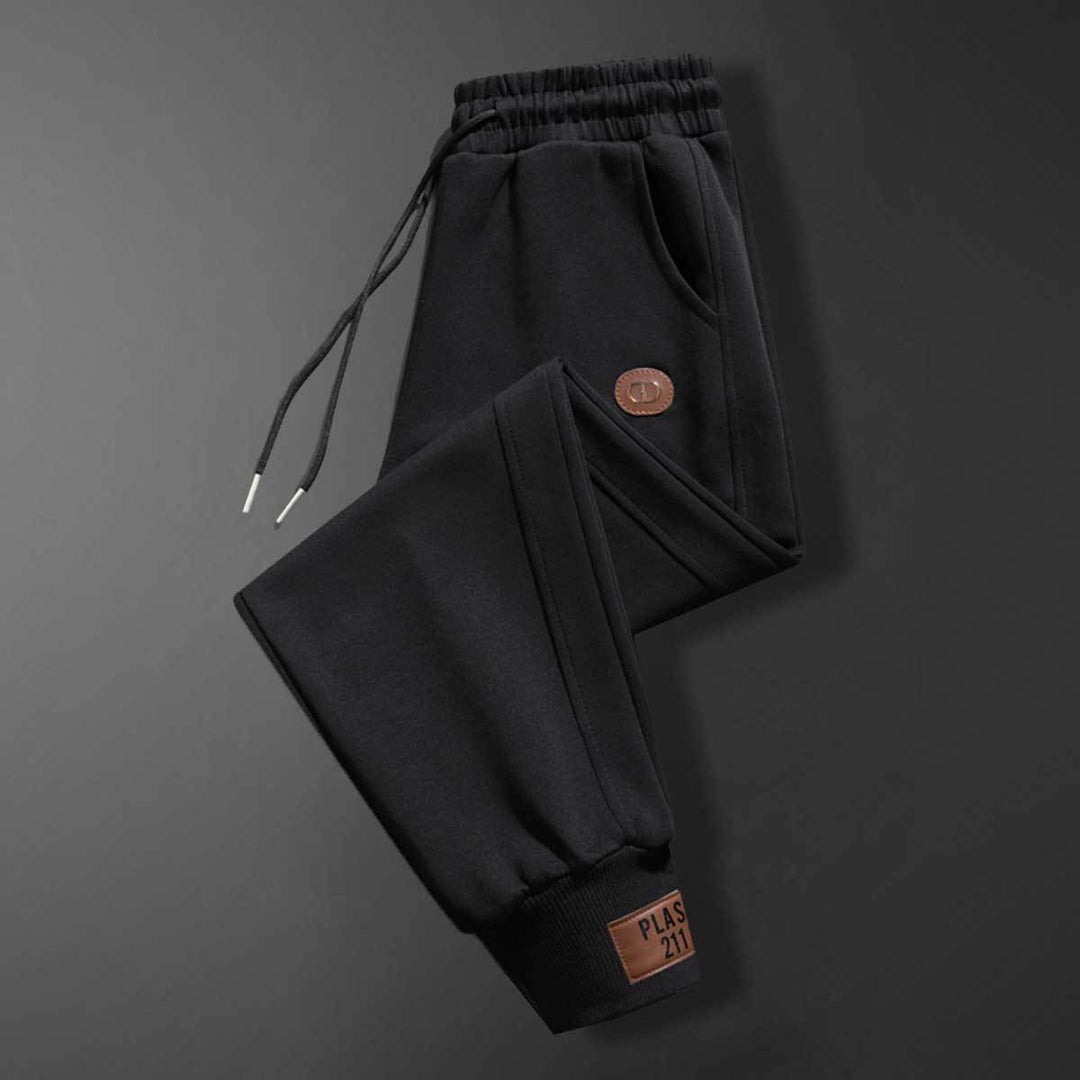 Herren bequeme Sweatpants mit verstellbarem Bund und praktischen Taschen Drune