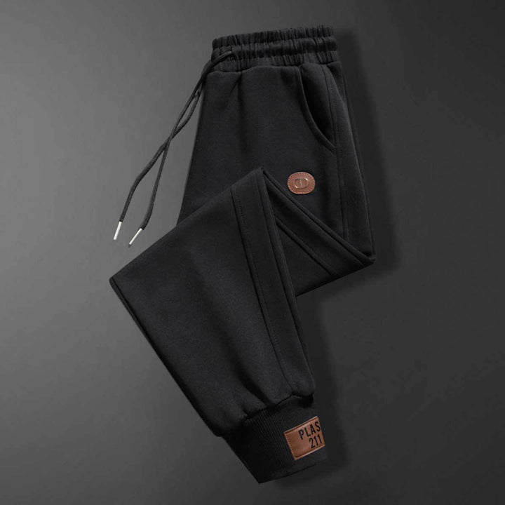 Herren bequeme Sweatpants mit verstellbarem Bund und praktischen Taschen Drune