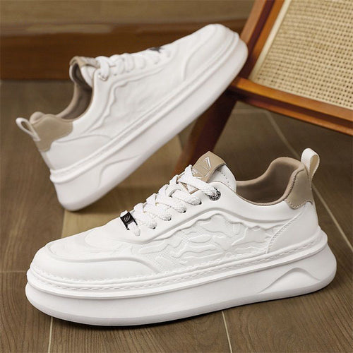 Damen Sportliche Sneakers mit texturiertem Obermaterial und dämpfender Sohle Drune