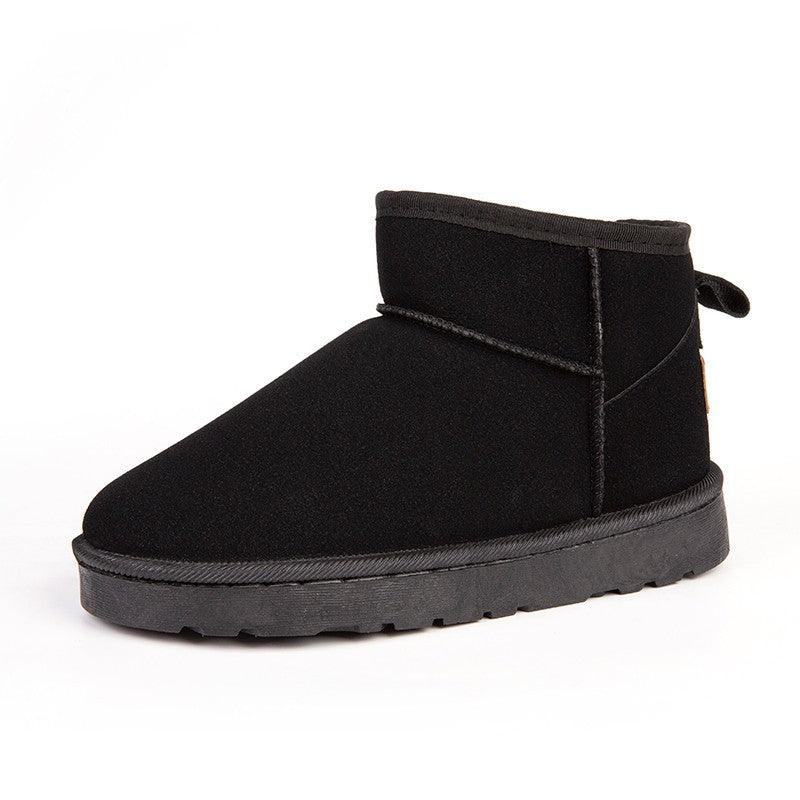 Damen Gefütterte Kurz‑Boots mit Teddyfutter, Slip‑On‑Design und profilierter Gummisohle Drune