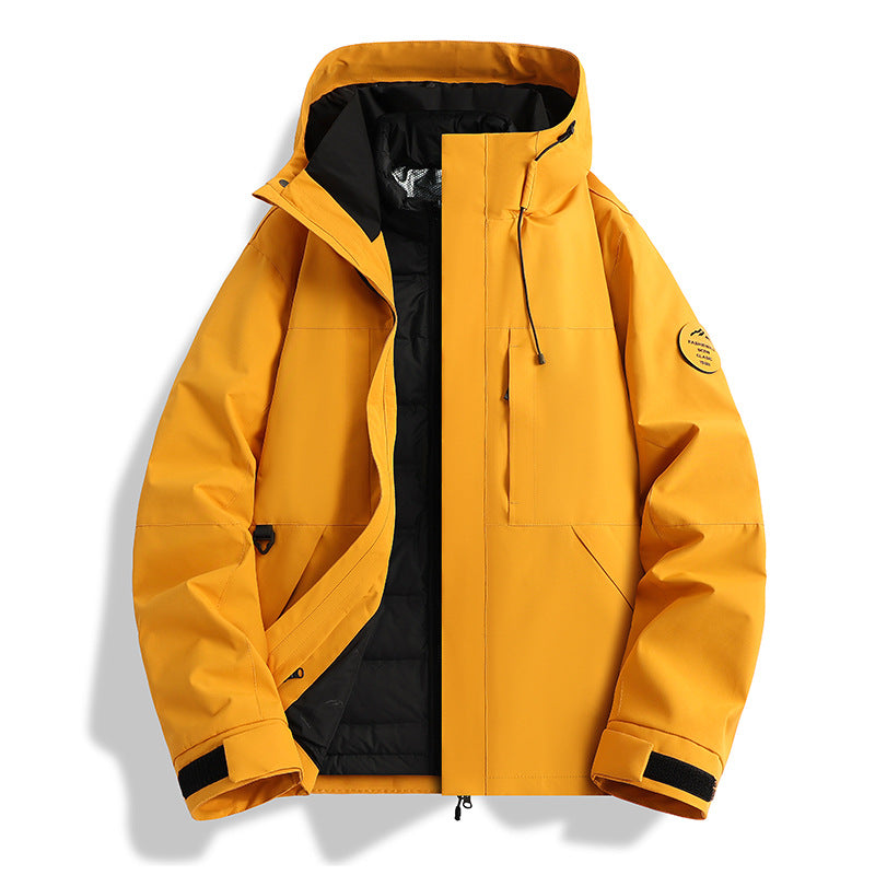 Damen Wasserdichte und isolierte Outdoor-Jacke Drune